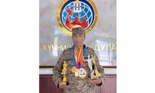 Марафон гүйлтийн ДАШТ-д Монголоос анх удаа Зэвсэгт хүчний тамирчин оролцоно